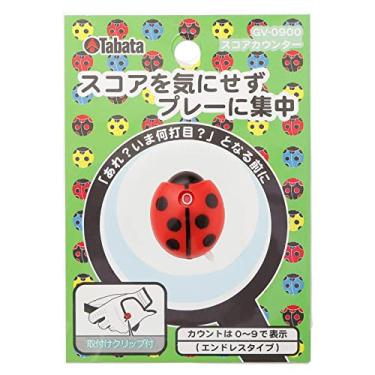 Imagem de Tabata GV0900 R Score Counter Golf Round Equipment Score Counter Ladybug Red