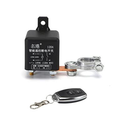 Imagem de Interruptor de bateria de controle remoto sem fio universal de carro Interruptor inteligente Relé de desconexão de bateria de carro Interruptor isolador de corte