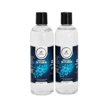 Imagem de COMPASS LABORATORY glicerina vegetal 2 pacotes, vg puro, líquido vg de qualidade alimentar usp kosher para sabonetes, loções, hidratantes, solventes, 500ml por laboratório compass