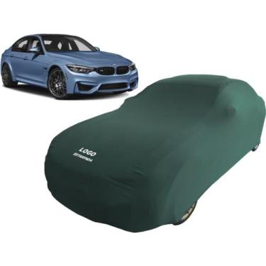 Imagem de Capa Automotiva Para Bmw M3 Tecido Helanca Lycra - Mz, Verde