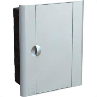 Imagem de Centrinho Taf Pvc Embutir Com Tampa Branca 6Ul/8Din 7057