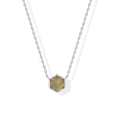 Imagem de PAVOI Colar com pingente de pedra preciosa banhada a ouro 14K | Colares de corrente delicada para mulheres | Pingentes de ametista, ônix, fluorita verde, labradorita, pérola, quartzo rosa, ágata