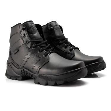 Imagem de Bota Coturno  Casual Couro Nobuck Asphalt Armata-Unissex
