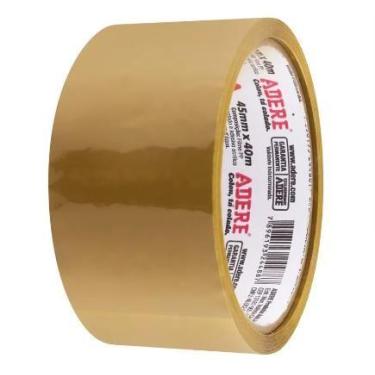 Imagem de Fita Adesiva de Empacotamento Marrom 45mm 40m - Adere