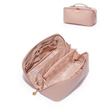 Imagem de Bolsa de Maquiagem EACHY Travel - Grande Capacidade e Impermeável