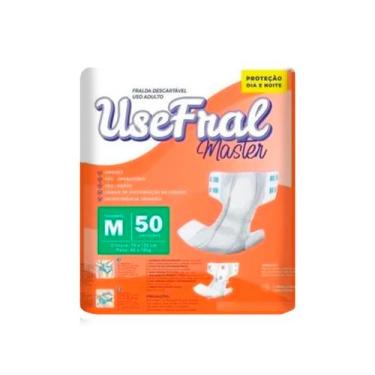 Imagem de Fralda Geriatrica UseFral Master  1 Pacote Tamanho M  De 40 a 80 kg