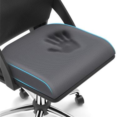 Imagem de Almofada de assento TranquilRelax de espuma macia grande para cadeira de escritório