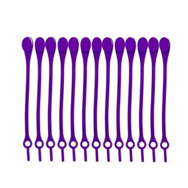 Imagem de Cadarço De Tênis Silicone 12 Peças - Art House