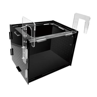 Imagem de Ｂｅｓｇａ Aquário Caixa de peixes Caixa de incubadoras de incubador transparente Fácil de instalar Caixa de tração no berçário para peixe bebê guppy,