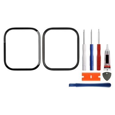 Imagem de SWARK Nova substituição de lente de vidro LED frontal + OCA compatível com a série AWatch com kit de reparo atualizado - sem tela LCD e digitalizador sensível ao toque