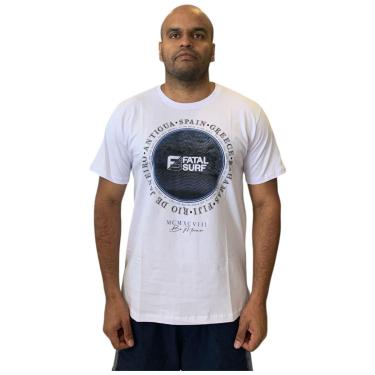 Imagem de Camiseta Fatal Surf Masculina Estampa Toque Zero Original-Masculino