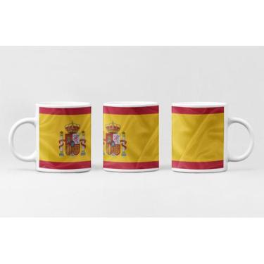 Imagem de Caneca Bandeira Da Espanha - Like Geek