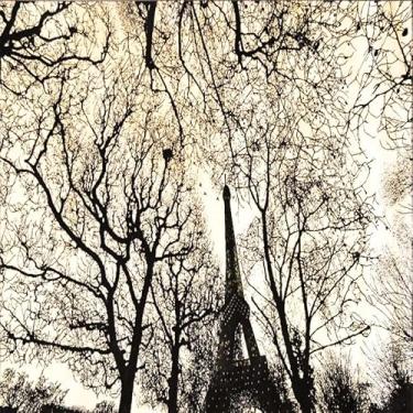 Imagem de Rosadecor, Tapete para sala Marbella Elite Epic Art Eiffel Park 200x250 cm