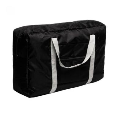 Imagem de Bolsa Com Encaixe e Alça Para Mala de Viagem 44cm Preta Lyor