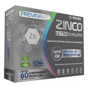 Imagem de Suplemento de Zinco Ultra Quelato - 60 CPDs - IDNLABS
