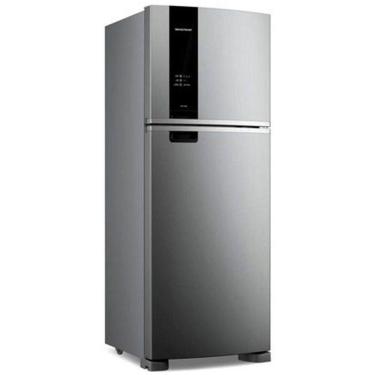 Imagem de Geladeira Brastemp Frost Free Duplex Inox 461 Litros BRM45JK - 220 Volts