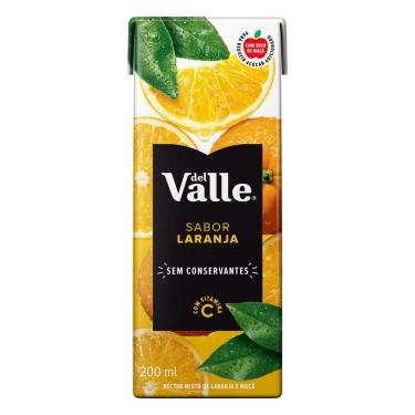Imagem de Néctar misto de laranja E maçã del valle caixa 200ML
