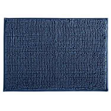 Imagem de Tapete Dallas Macio Moderno Fofo Felpudo Eleegante (AZUL ESCURO)