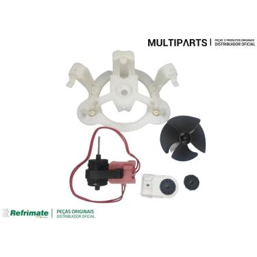 Imagem de Conjunto Motor Ventilador W10423225 Brastemp Inverse 220V
