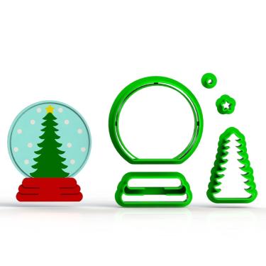 Imagem de Globo Arvore Natal 5cm