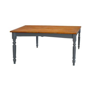 Imagem de Mesa de Jantar Antique Gourmet 1,80cm Laca Cinza