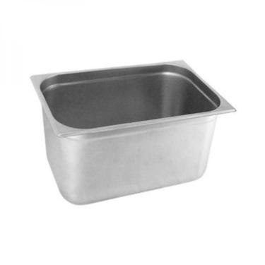 Imagem de Kit 2 Cubas Gastronomica Inox Gn 1/2 X 200mm (325X265mm)