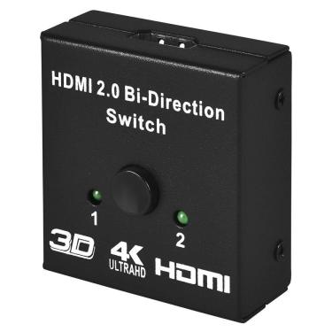 Imagem de Divisor Hdmi Evus C-081 4k Femea X Femea 2 Saidas 1 Entrada