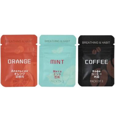 Imagem de INTIMATE LOVER Colar de respiração com filtro de algodão – auxílio de respiração consciente para relaxamento e foco, joia de meditação de aço inoxidável, 18.0 Inches, Algodão Metal, Sem Pedra Preciosa