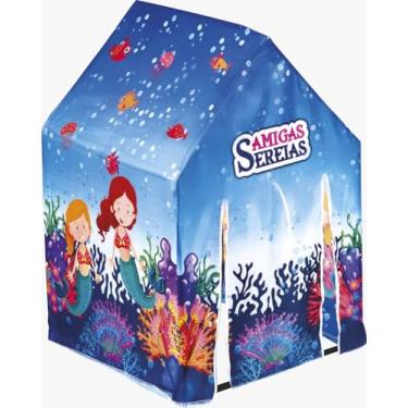 Imagem de Barraca para crianças menina e menino - Para diversão e imaginação - Amigas Sereias