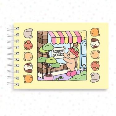 Imagem de Livro para Colorir Bobbie Goods Capa Dura AMARELO ORIGINAL  Estilo Tum