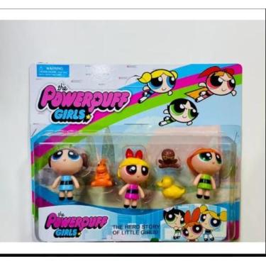 Imagem de Meninas Super Poderosas Kit 3 Bonecas Super Girl Powerpuff - powerquff