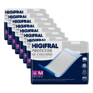 Imagem de Kit Protetor de Colchão Descartável Higifral M-48 unidades - Eurofral