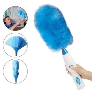 Imagem de Espanador De Pó Elétrico Cabo Extensível Rotativo Multifuncional Escov