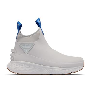 Imagem de Columbia Bota de pesca casual masculina, Gelo cinza/azul vívido, 41