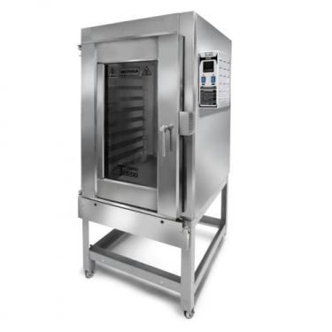 Imagem de Forno Turbo Gás Industrial Metvisa 10 Esteiras Interno e Externo em In