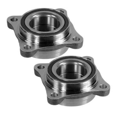 Imagem de Par Cubo Roda Dianteiro Direito+Esquerdo Nakata Com Rolamento Hillux 2