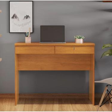 Imagem de Escrivaninha Felícia 2 Gavetas JCM Movelaria - Cinamomo