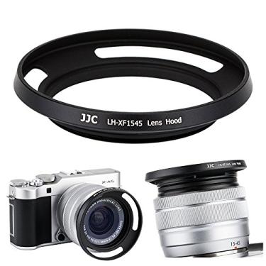 Imagem de Parafuso de 52 mm em persiana de lente de metal para lente Fujifilm Fuji Fujinon XC 15-45 mm F3.5-5.6 OIS PZ na lente Camea X-T30 XT30 X-T20 X-T200 XT200 X-T100 X-A7 X-A5 X-A10 X-T4 XT3 XT3 X-Pro3 X-Pro2 Preto