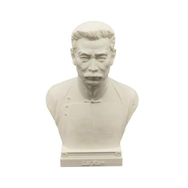 Imagem de Gigante literário William Shakespeare Victor Hugo Goethe grande escritor busto cabeça escultura estátua decoração Lu Xun H.C.Andersen estatueta modelo artístico (Lu Xun, 10 cm Ax2,5 x 2 D)