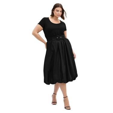 Imagem de City Chic Vestido feminino plus size - Paris Love, Preto, 54