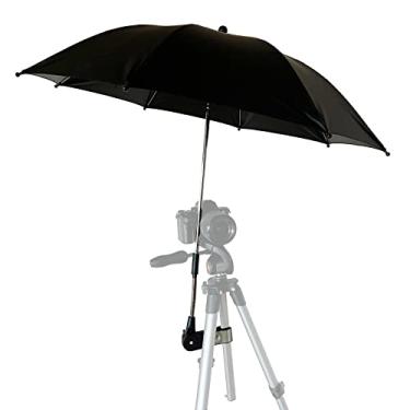 Imagem de Guarda-chuva de tripé, bloqueia chuva/luz solar para fotografia ao ar livre/filmagem ou sombreamento para fotografia de estúdio/filmagem