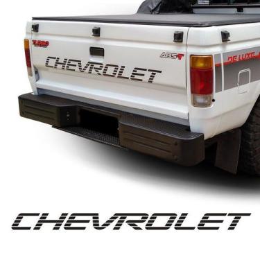 Imagem de Adesivo Faixa Tampa Traseira Chevrolet D20 Preta - SPORTINOX, D20 1985