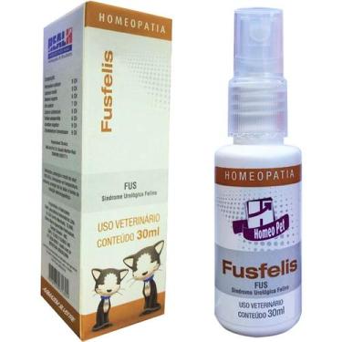 Imagem de Homeopatia Sindrome Urologica Felina Homeo Pet Fusfelis Gatos 30ml - H