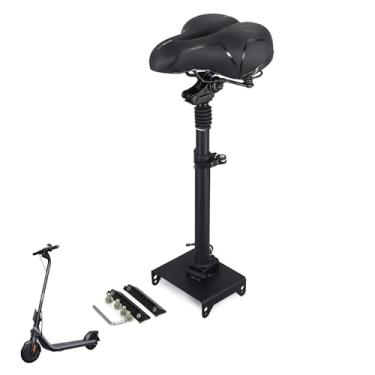 Imagem de Sela de assento de scooter elétrica, ajustável e confortável para acessório de scooter elétrica Ninebot E2/E2plus (preto)