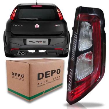 Imagem de Lanterna Traseira LED Punto Sporting 2012 2013 2014 - DEPO, Direito