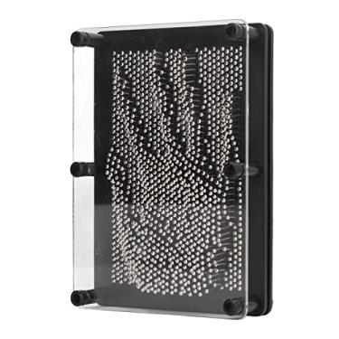 Imagem de Zhjvihx Pin Art Board Toy, Descompressão DIY 3D Inovador Pin Art Toy Decoration Fácil de Usar para Casa