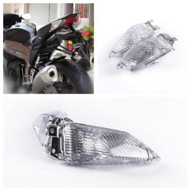 Imagem de TOPZONE Compatível com Suzuki GSXR 1000 (2009-2016); Lente pisca-pisca com luz indicadora