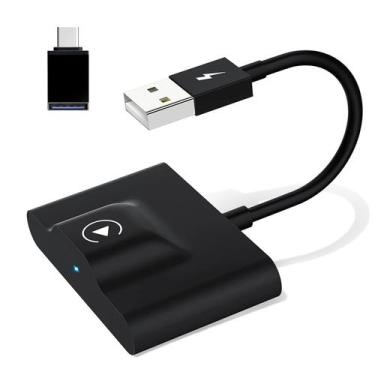Imagem de Adaptador CarPlay sem fio RIOUSV para carros CarPlay com fio OEM