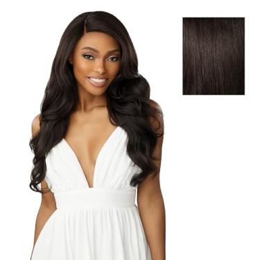 Imagem de Sensationnel Dashly Lace Front Wig - Unit 53 Hand Tied Laceparting Ear to Ear Synthetic (2 DARKBROWN)