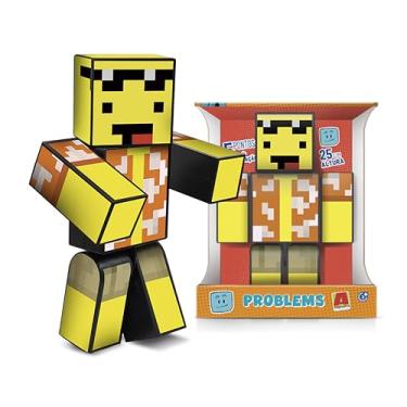 Imagem de Boneco Mine Mel 25cm Original Youtuber Gamer Articulado